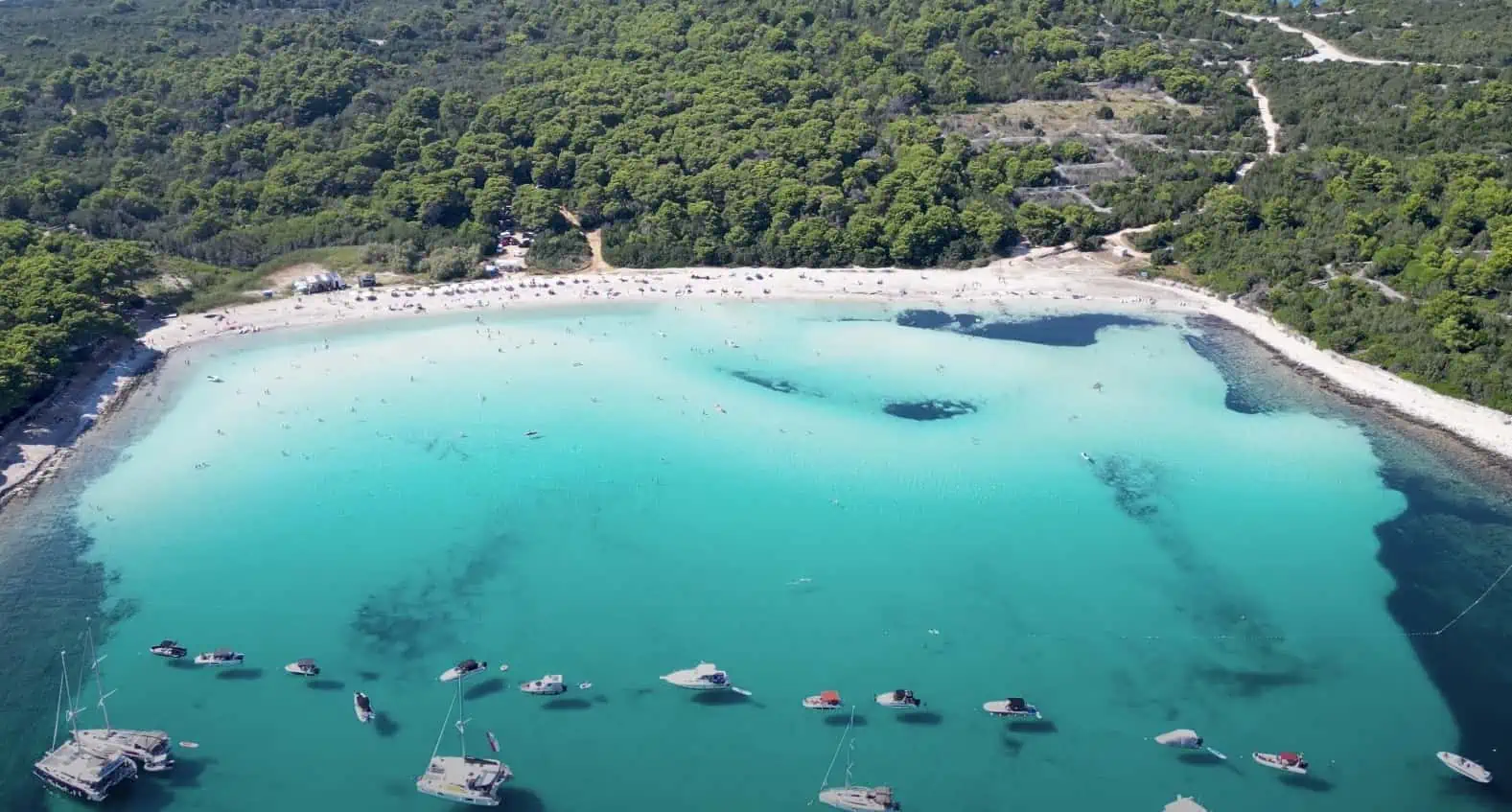 plaża sakarun chorwackie malediwy