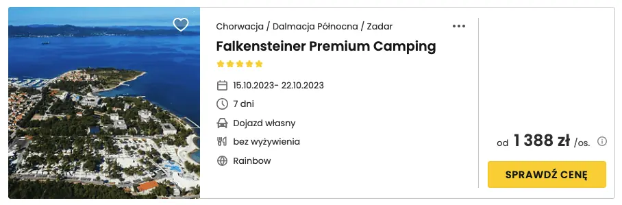 Falkensteiner Premium Camping zadar