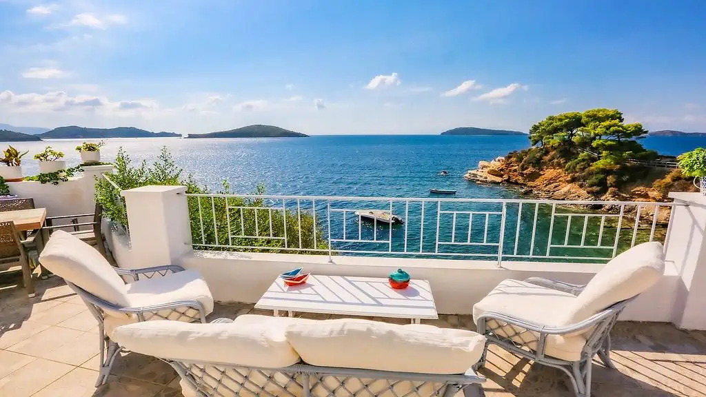 Skiathos widok na morze