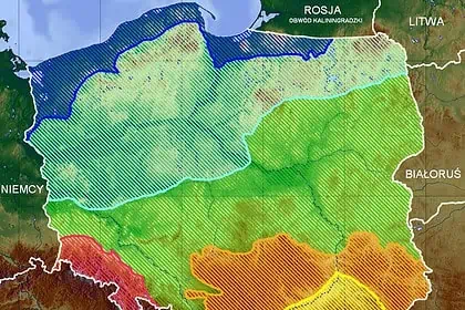 krainy geograficzne polski
